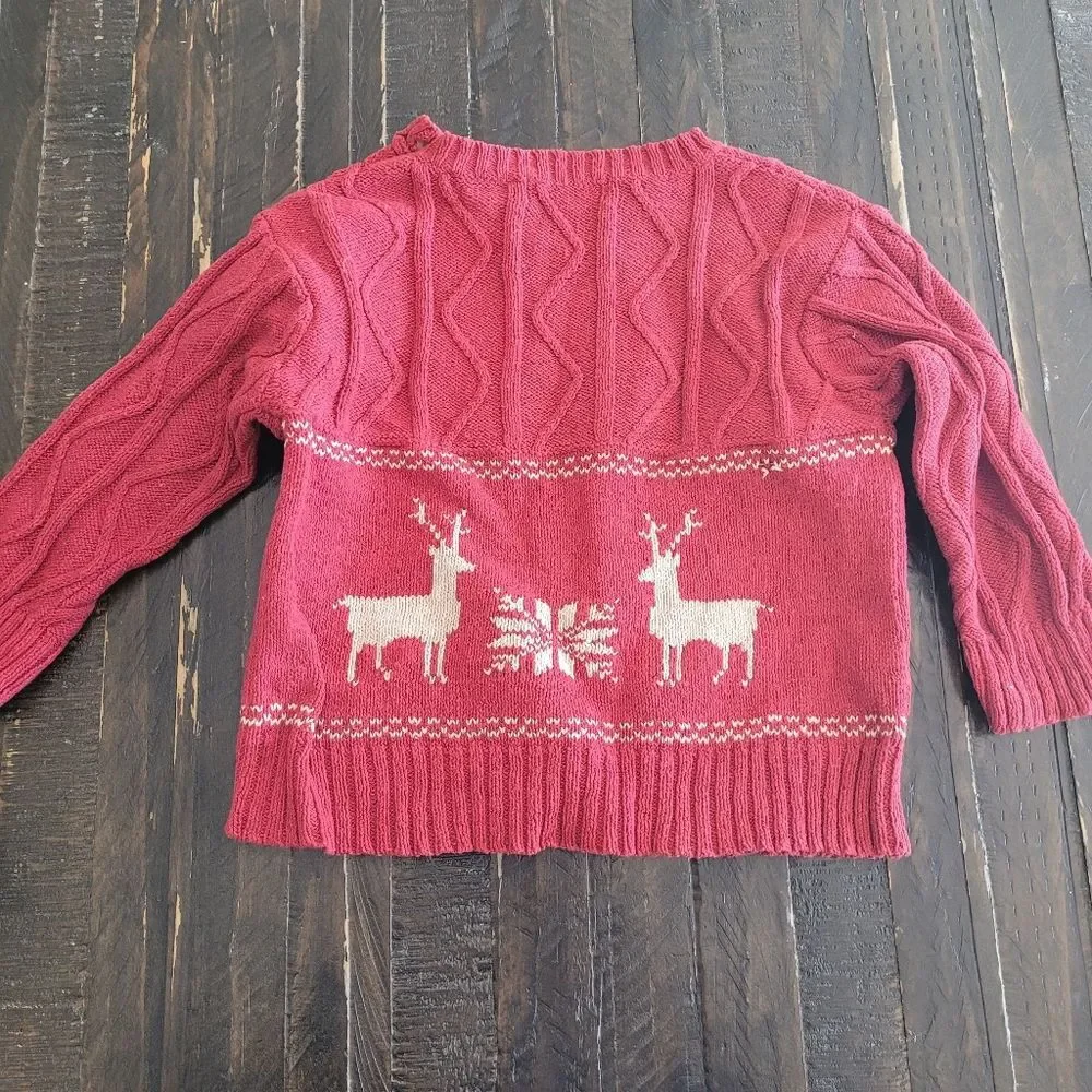Ralph Lauren Preppy Cotton Knit Sweater Size 12-24M